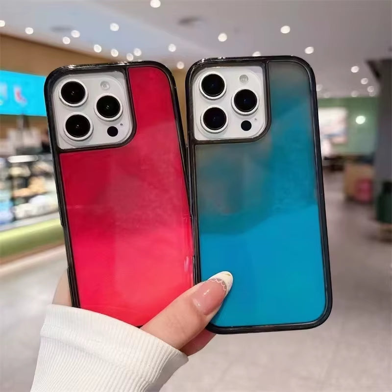 Wholesale New Design Night Luminous Glow Glitter Lady Quicksand Cellphone Cover Case for Iphone 12 13 14 15 16 Pro Max