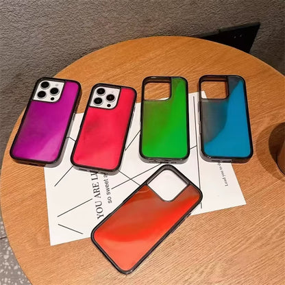 Wholesale New Design Night Luminous Glow Glitter Lady Quicksand Cellphone Cover Case for Iphone 12 13 14 15 16 Pro Max
