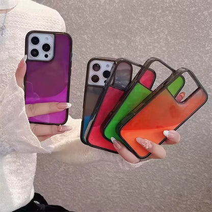 Wholesale New Design Night Luminous Glow Glitter Lady Quicksand Cellphone Cover Case for Iphone 12 13 14 15 16 Pro Max